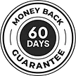 Sixty day money back guarantee