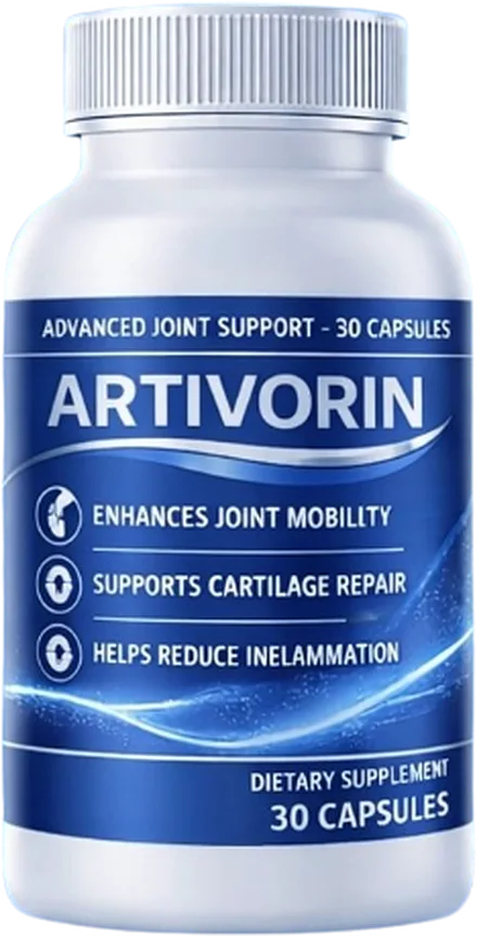 A bottle of Artivorin Advanced Joint Support